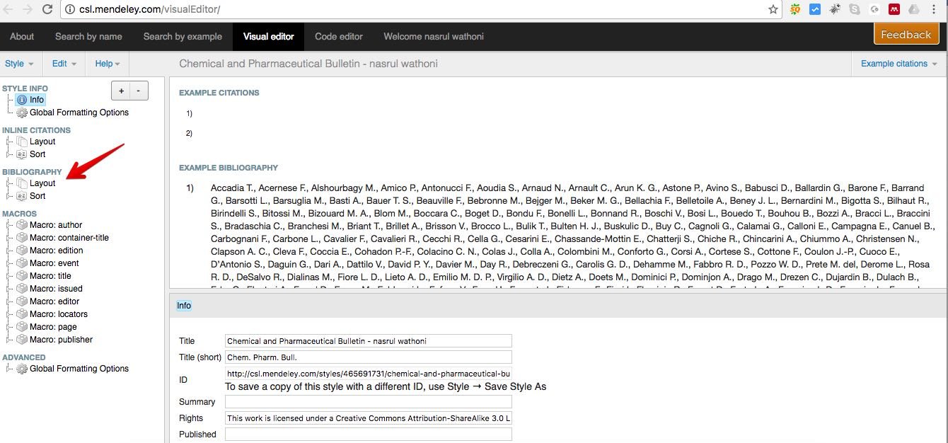 Cara Mudah Merubah Dan Memodifikasi "Citation Style" Di Mendeley